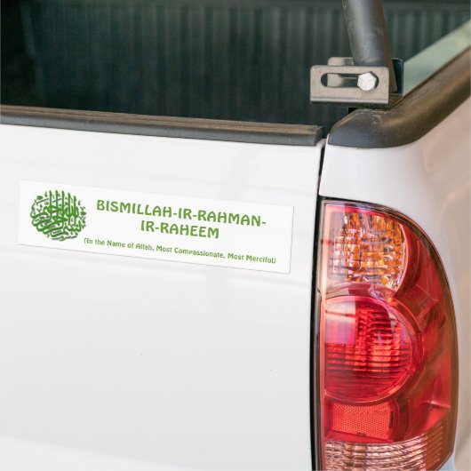 Bismillah Bumpersticker (Op Truck)