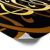 Bismillah Calligrafie Islamitische Koran Kunst Poster (Hoek)