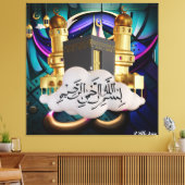 bismillah canvas afdruk (Insitu (Woonkamer))