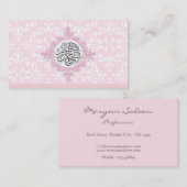 Bismillah Islam Islamitische roze ster oosterse Visitekaartje (Voorkant / Achterkant)