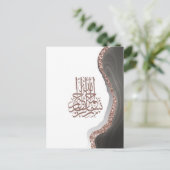 Bismillah Islamic Calligraphy Briefkaart (Staand voorkant)