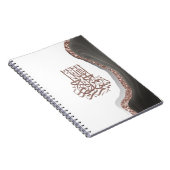 Bismillah Islamic Calligraphy Notitieboek (Rechterzijde)
