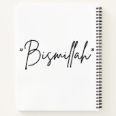 "Bismillah" Islamitisch Notitieboek - Trouwe Beg (Achterkant)