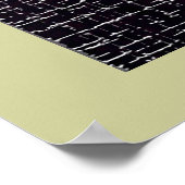 Bismillah, kunst op het gebied ب ہملس poster (Hoek)