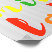 Bismillah Poster (Hoek)