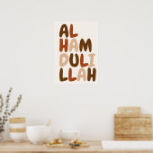 Bismillah Poster – Islamitische wandkunst, Minimal (Keuken)