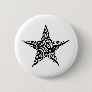 Bismillah Star Motif Ronde Button 5,7 Cm
