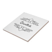 Bismillah Tegeltje (Zijkant)