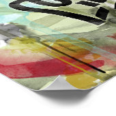 Bismillah Waterverf Poster (Hoek)