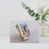 Bismuth Crystal Briefkaart (Staand voorkant)