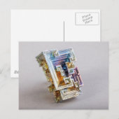 Bismuth Crystal Briefkaart (Voorkant / Achterkant)