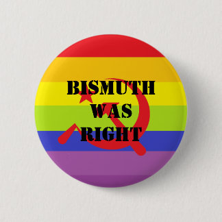 Bismuth had gelijk ronde button 5,7 cm