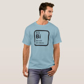 Bismuth - Periodic Table science design T-shirt (Voorkant volledig)