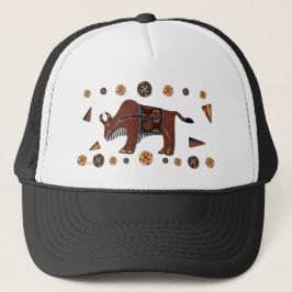 Bison Americana 3D Trucker Pet