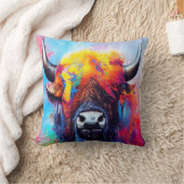 Bison Animal Discovery Adventure Natuur Planet Kussen (Deken)