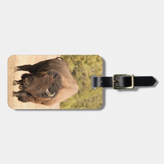 Bison Bagagelabel (Voorkant horizontaal)