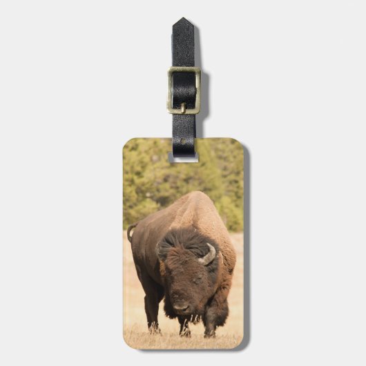 Bison Bagagelabel (Voorkant verticaal)