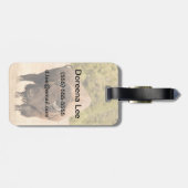 Bison Bagagelabel (Achterkant horizontaal)