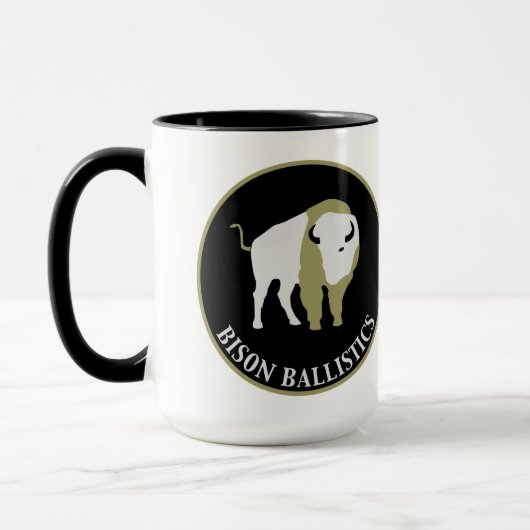 Bison Ballistics Ceramic Coffee Mok (Links)