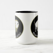Bison Ballistics Ceramic Coffee Mok (Midden)