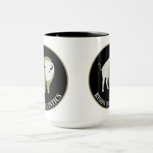 Bison Ballistics Ceramic Coffee Mok (Midden)