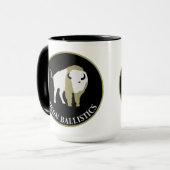 Bison Ballistics Ceramic Coffee Mok (Voorkant links)
