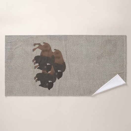 Bison Bath Towel Badhanddoek (Badhanddoek)