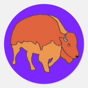 Bison Bison stickers