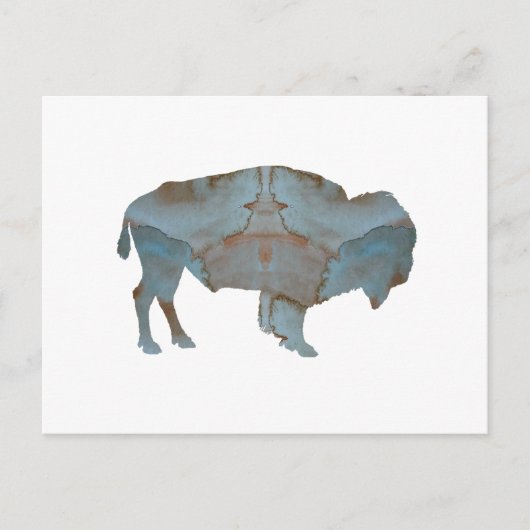 Bison Briefkaart (Voorkant)