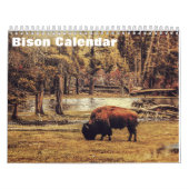 Bison Buffalo 2025 Kalender (Hoes)