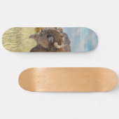 Bison Buffalo Art Persoonlijk Skateboard (Horizontaal)