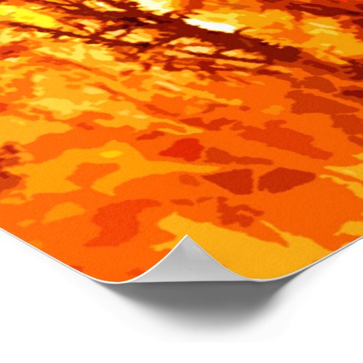 Bison Buffalo Artwork Poster (Hoek)