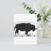 Bison - Buffalo Briefkaart (Staand voorkant)