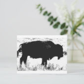 Bison - Buffalo Briefkaart (Staand voorkant)