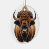 Bison / Buffalo Keramisch Ornament (Rechts)