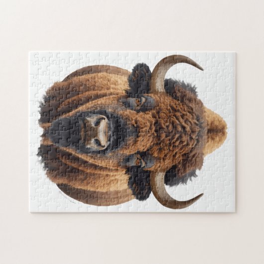 Bison / Buffalo Legpuzzel (Horizontaal)