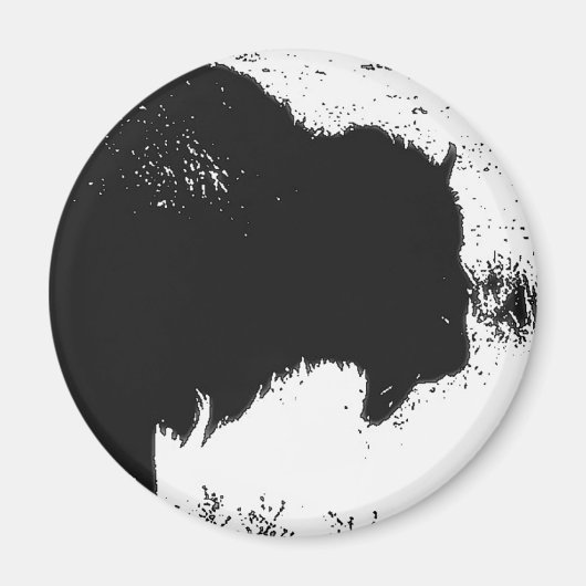 Bison - Buffalo Magneet (Voorkant)