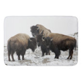 Bison Buffalo Mancave, Cabin Entryway Rug of Mat (Voorkant)
