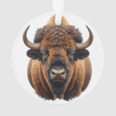Bison / Buffalo Ornament (achterkant)