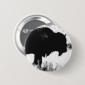 Bison - Buffalo Ronde Button 5,7 Cm (Voorkant /achterkant)