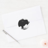 Bison - Buffalo Ronde Sticker (Envelop)