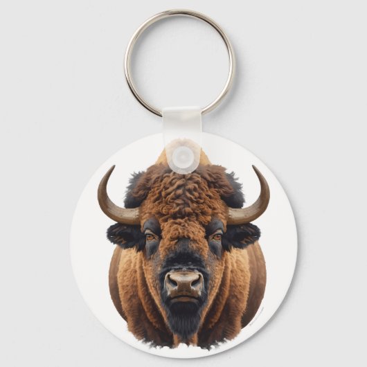 Bison / Buffalo Sleutelhanger (Voorkant)
