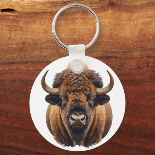Bison / Buffalo Sleutelhanger (Voorkant)