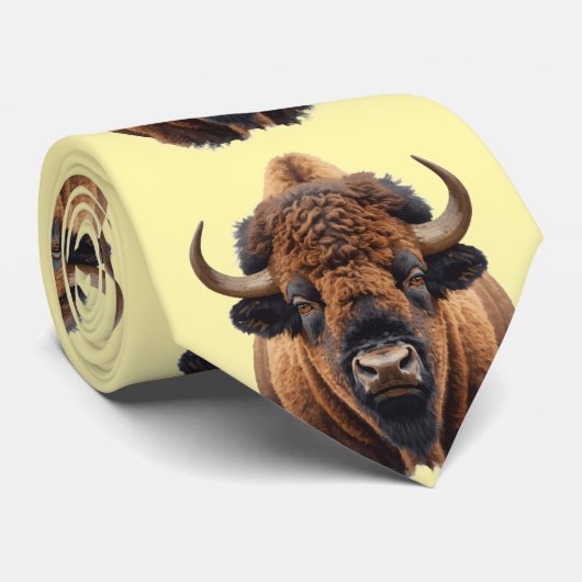 Bison / Buffalo Stropdas (Opgerold)