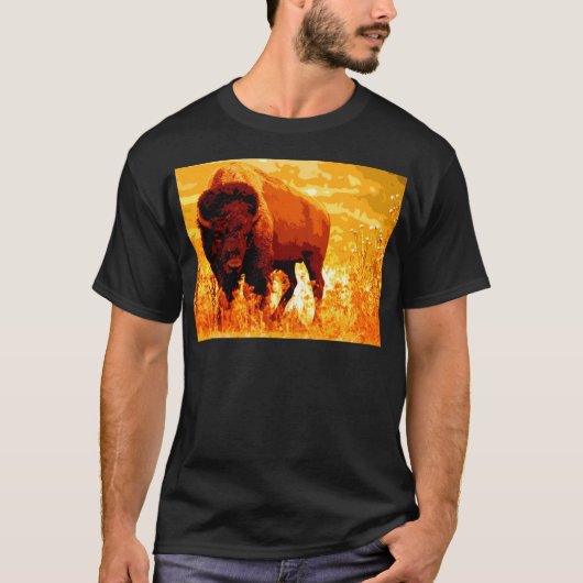 Bison/Buffalo T-shirt (Voorkant)