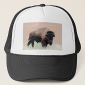 Bison/Buffalo Trucker Pet (Voorkant)