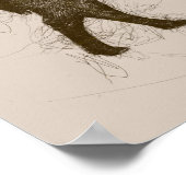 Bison Bull Ballpoint Pen Poster (Hoek)