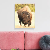 Bison Canvas Afdruk (Insitu (Woonkamer))