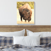 Bison Canvas Afdruk (Insitu (Slaapkamer))