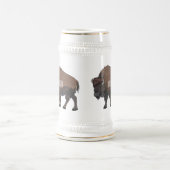 Bison cartoon afbeelding bierpul (Center)